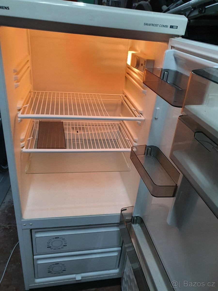 velká lednice Siemens + mrazák 2 šuplíky