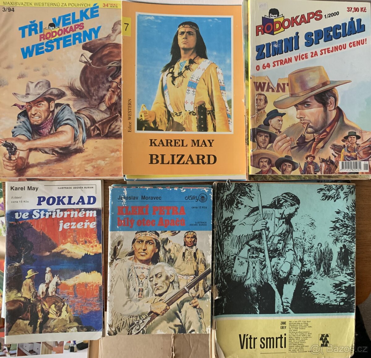 Westernové a dobrodružné časopisy