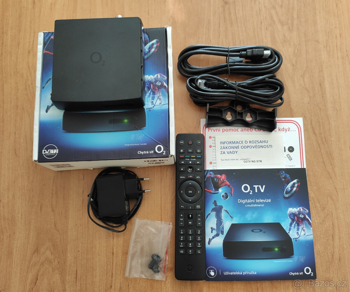 SET TOP BOX O2 TV / Oneplay s originálním balení