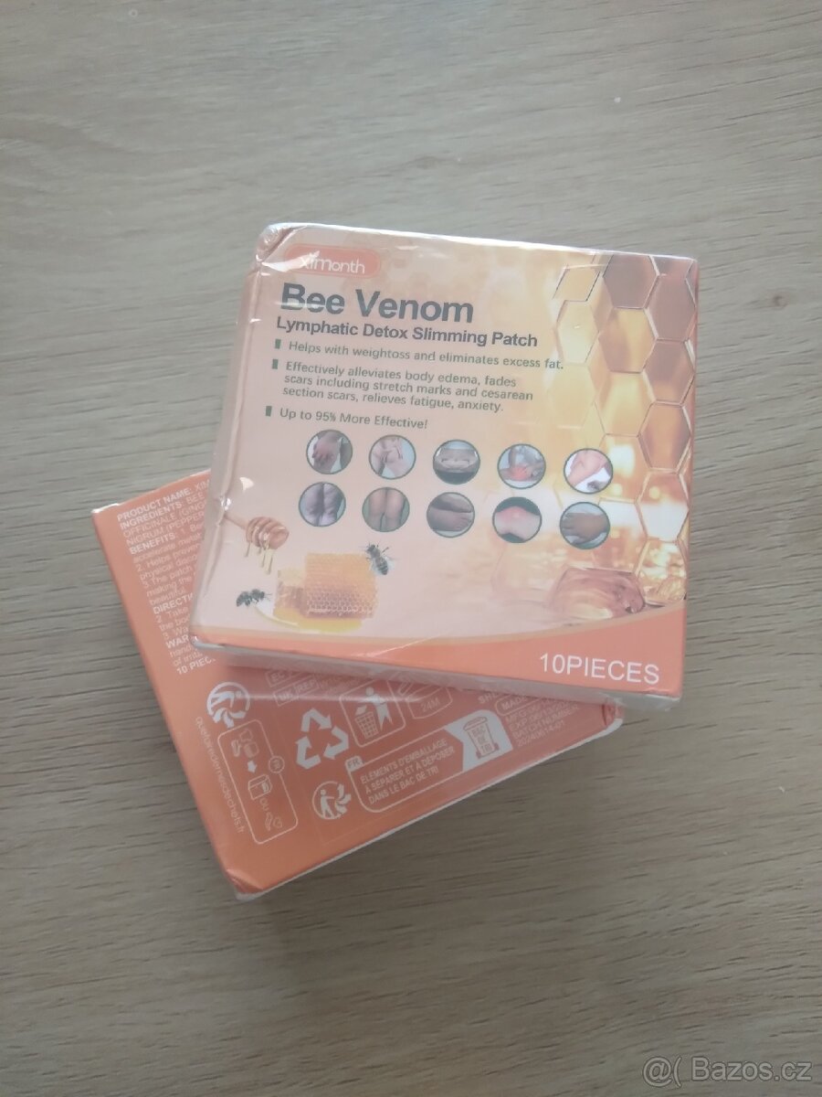 Bee venom slimming zeštíhlující náplasti 10 ks