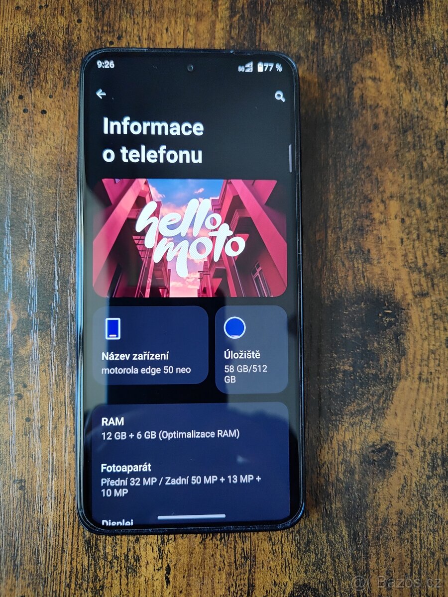 MOTOROLA Edge 50 NEO/5G 12/512GB