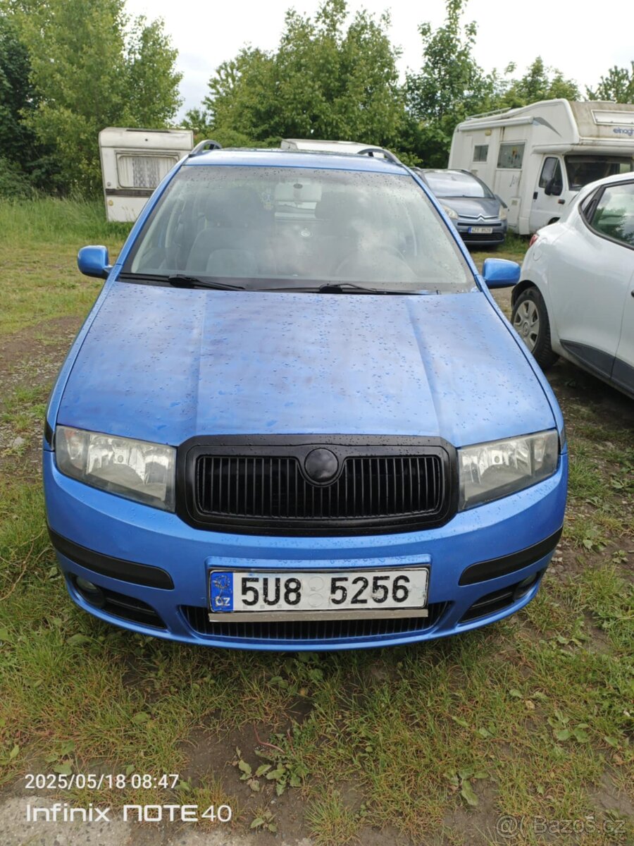 Škoda fabia 1.4 MPI, tazne, nová technická
