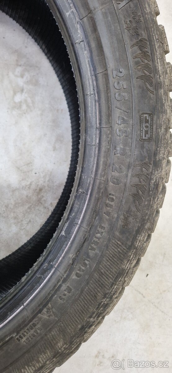 Zimním pneumatiky GENERAL snow grabber + 255/45 R20 za VŠE