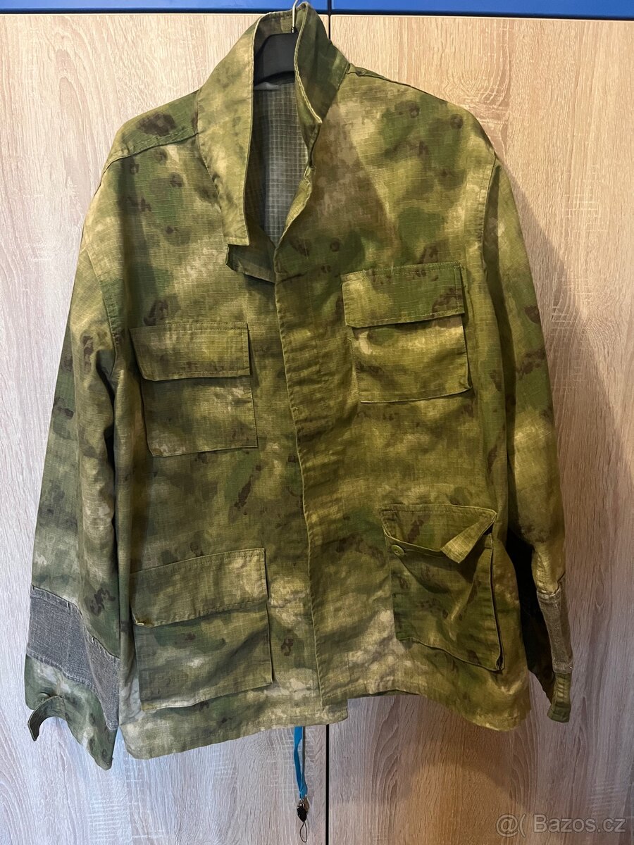 Maskáče set kalhoty + blůza + klobouk