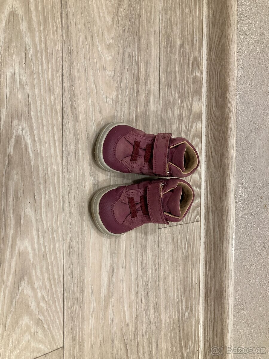 Dívčí dětské kožené botičky Superfit - Goretex, vel.21