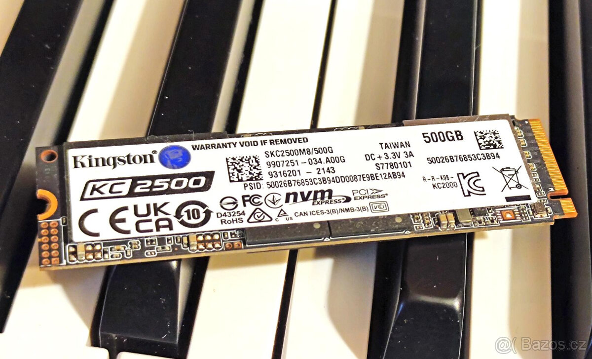 500GB SSD M.2 Kingston KC2500