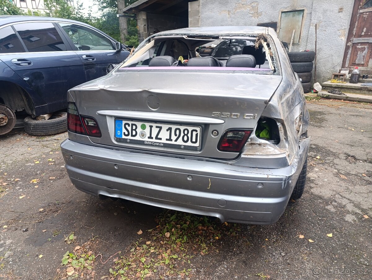 BMW E46 330ci náhradní díly