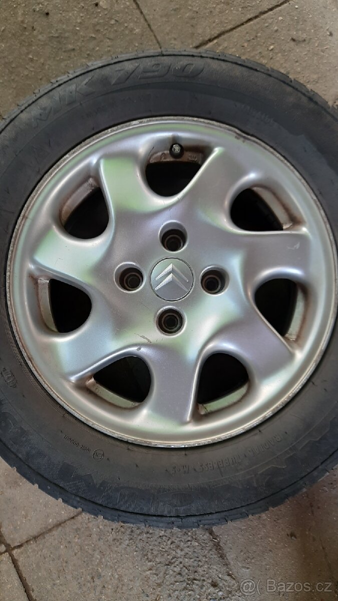 Disky citroen c5 sada 4ks