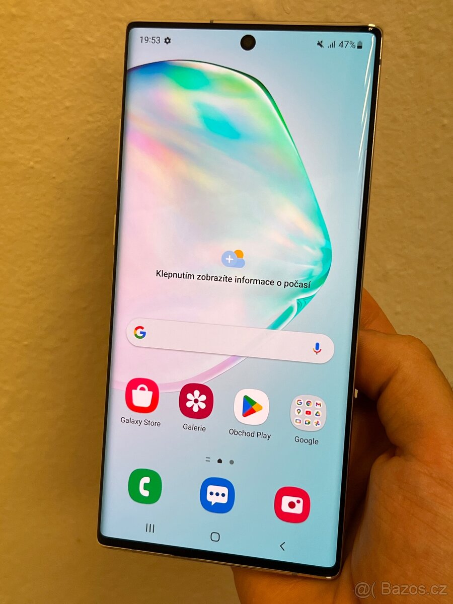 Samsung Galaxy Note 10+ 512GB Stříbrný Nová baterie