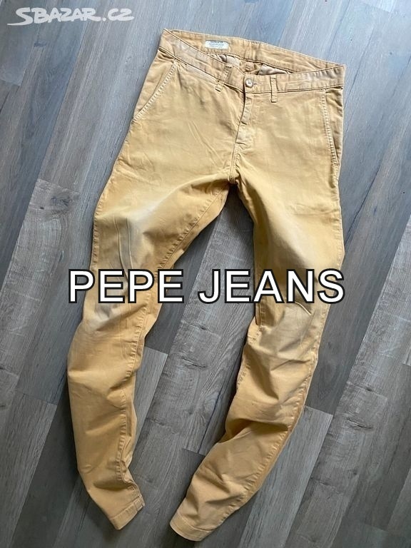 Pepe jeans pánské kalhoty vel. 30
