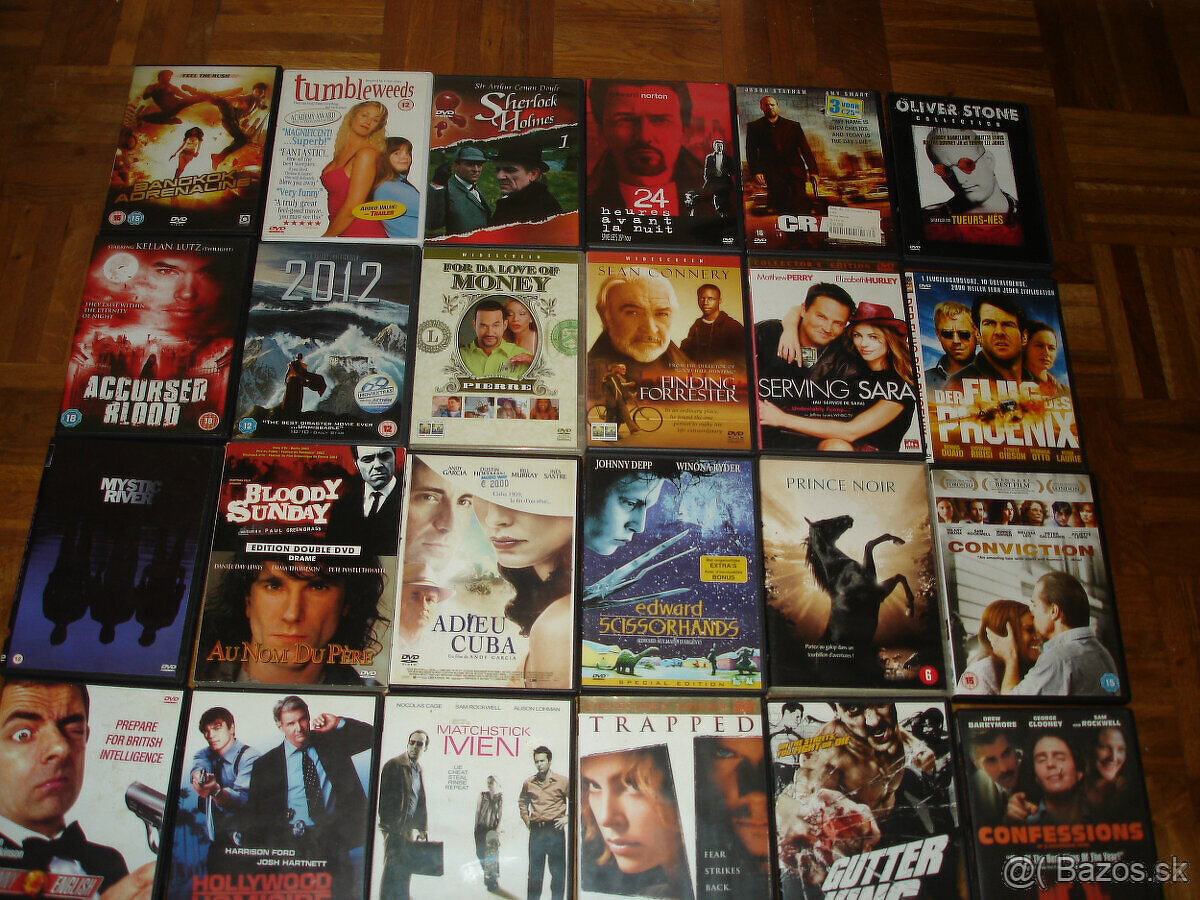 prodám DVD filmy