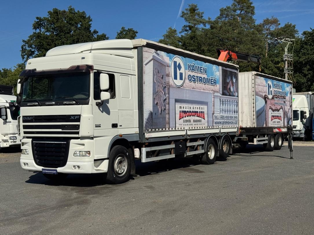 DAF XF 105.460 SC Palfinger PK 20002 + SVAN CHTP 18