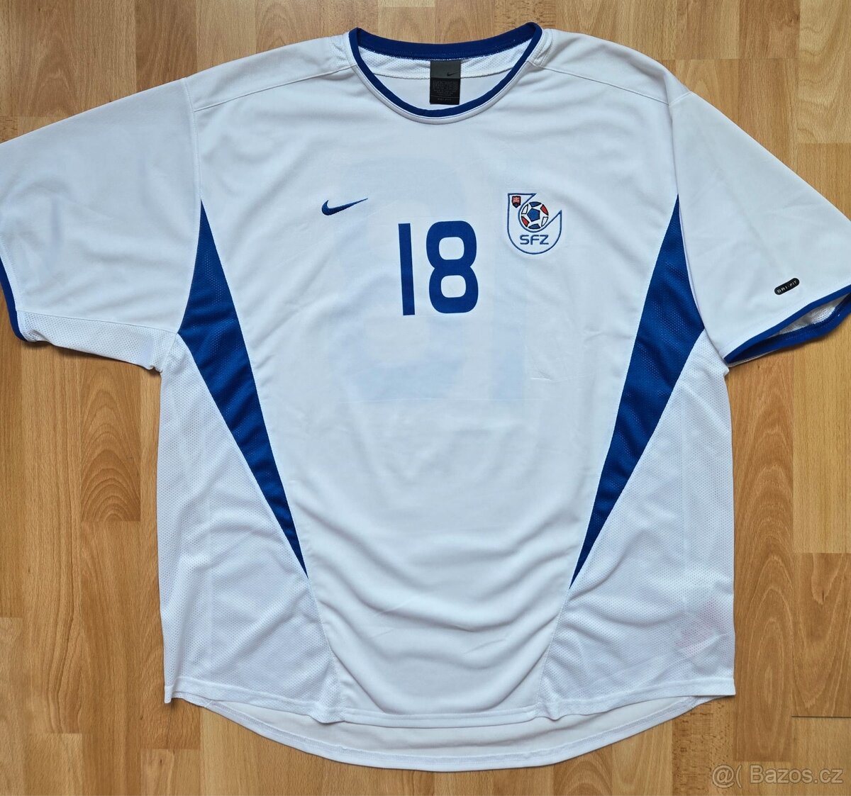 Slovensko fotbalový dres #18 Marek Mintal 2002-2003