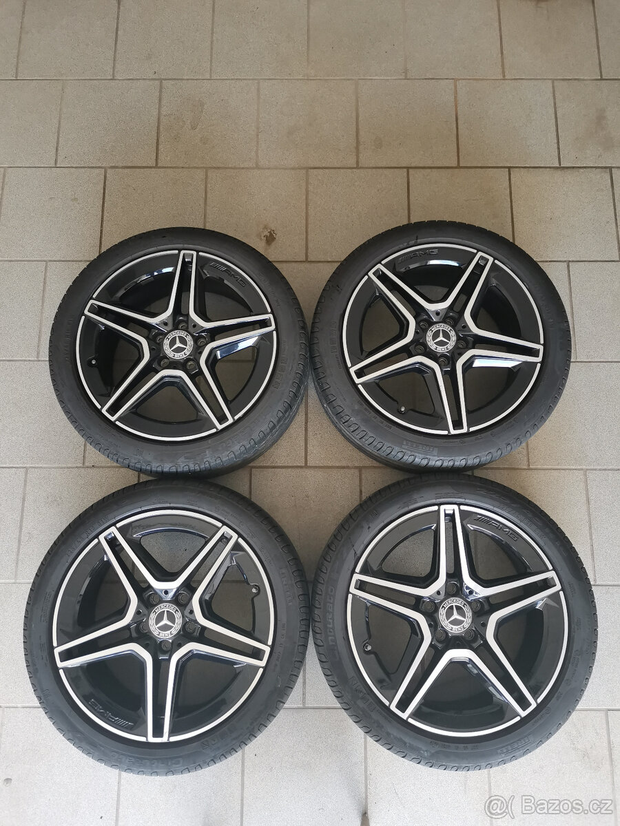 Originální ALU kola Mercedes-Benz 7,5Jx18H2 ET49+letní pneu