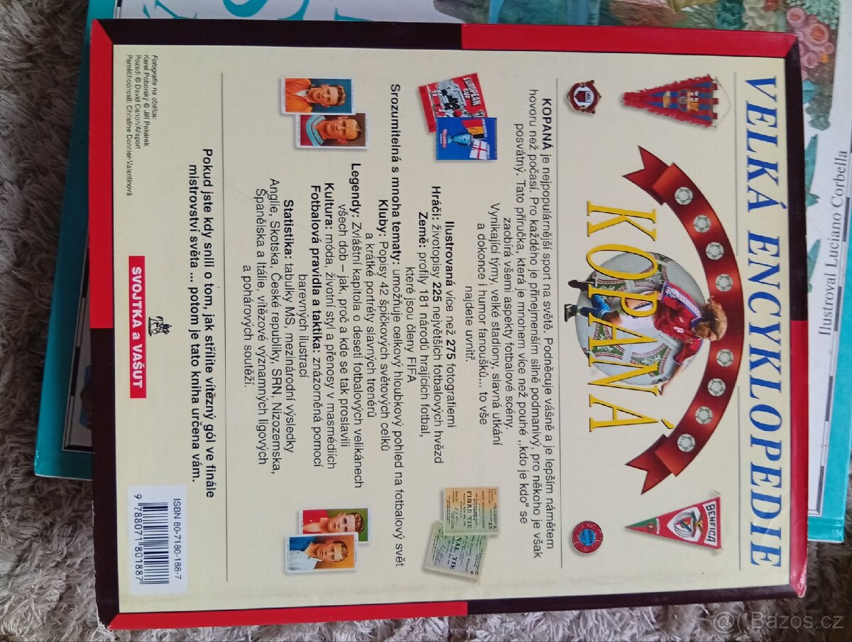 Kniha Velká encyklopedie Kopaná