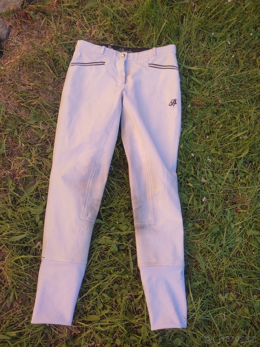 Bílé rajtky SPOOKS celokožený sed