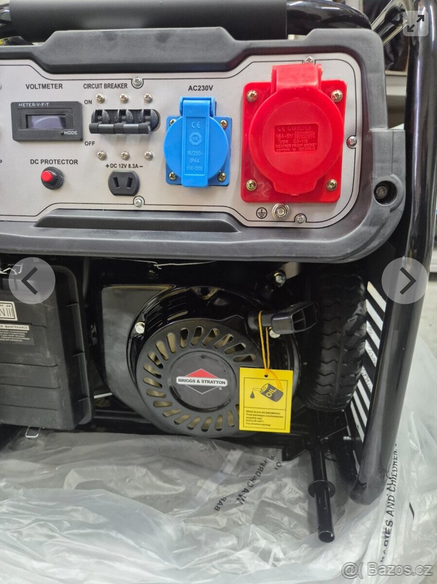 Elektrocentrála briggs & stratton 7,1 kw