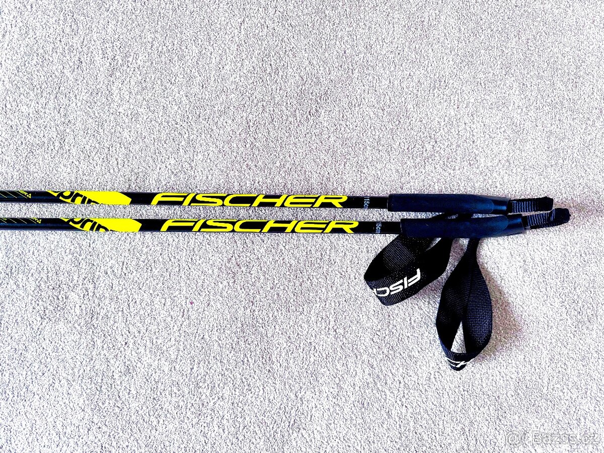 Dětské hole hůlky na běžky FISCHER SPRINT 115 cm