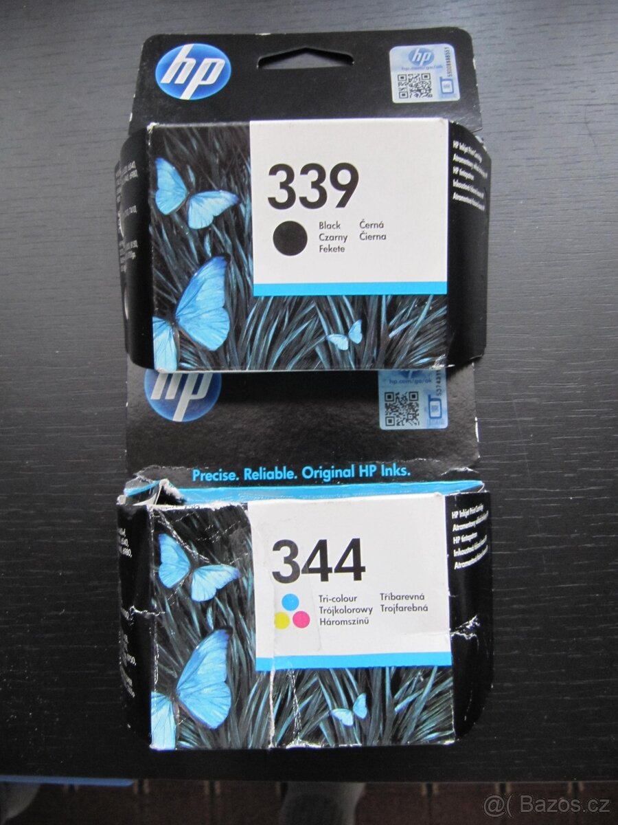 HP 339+344 inkoustová náplň originál