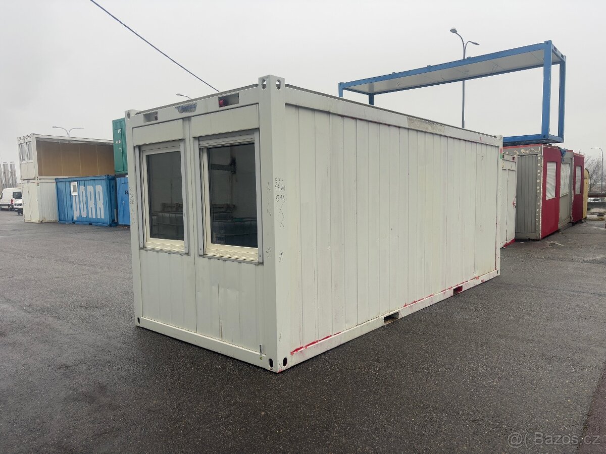 Obytný kontejner / buňka Containex / 6m délky