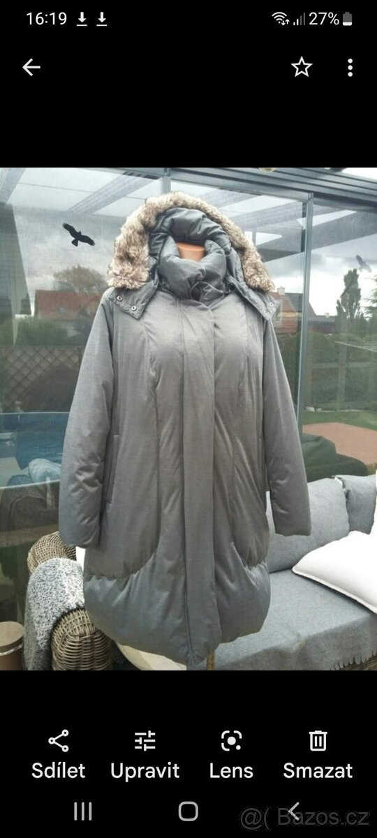 Dámský péřová kabát,bunda