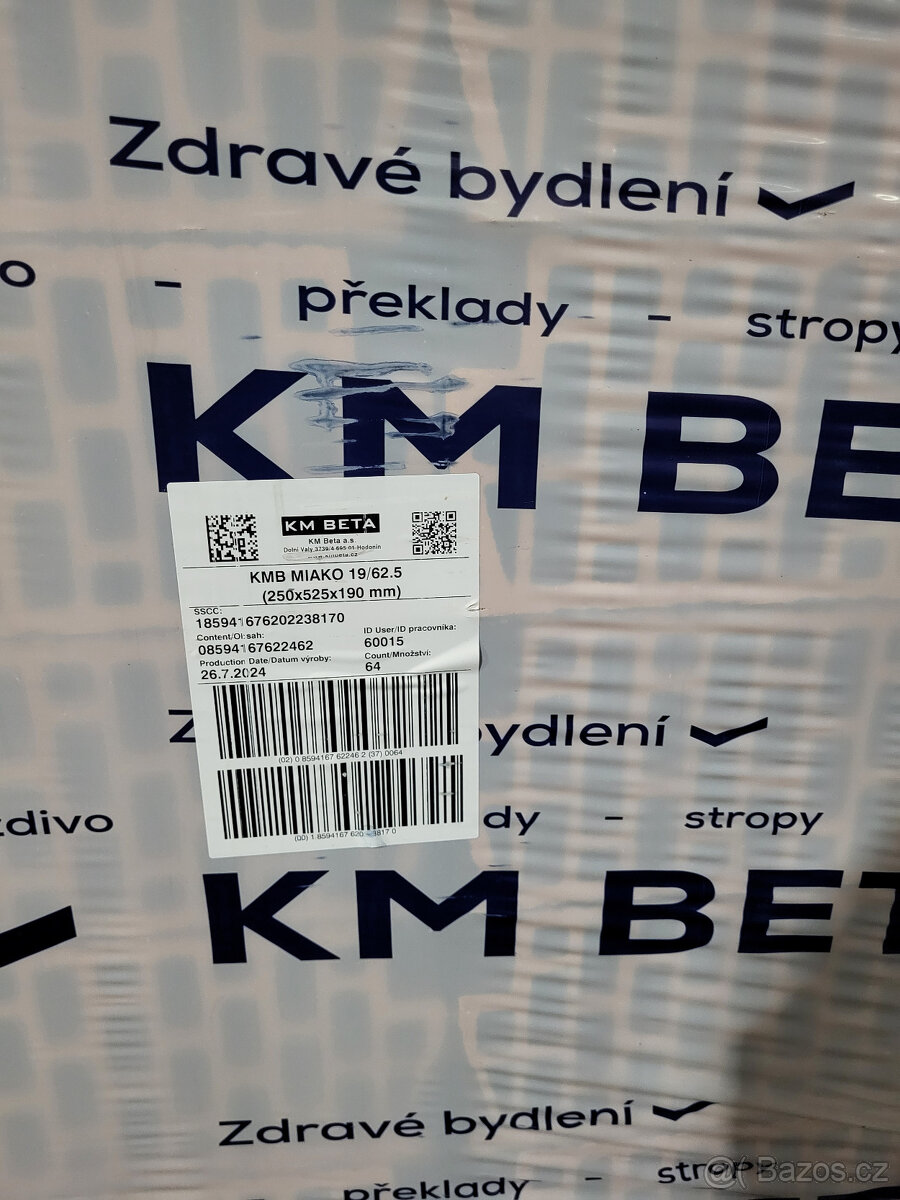 Prodám Stropni vložky Miako