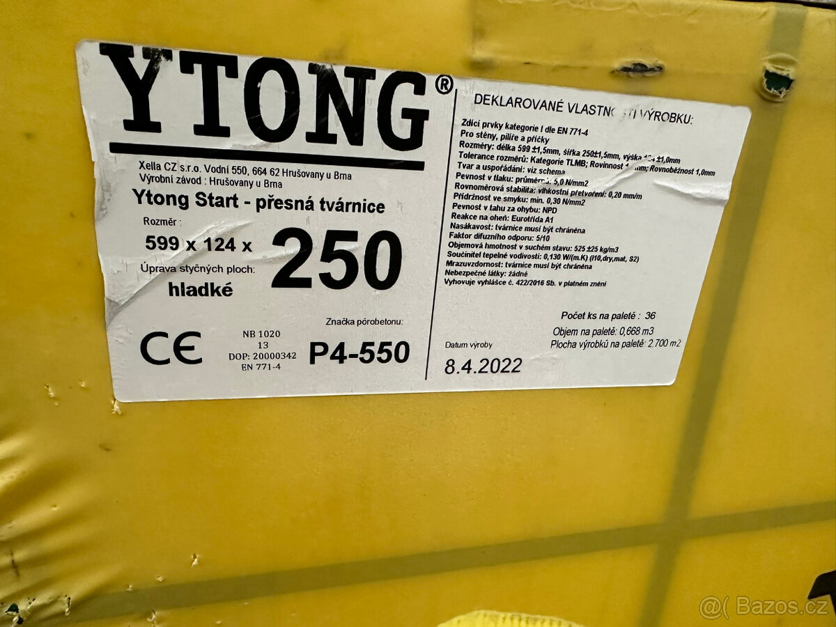Ytong Start 250, 14ks