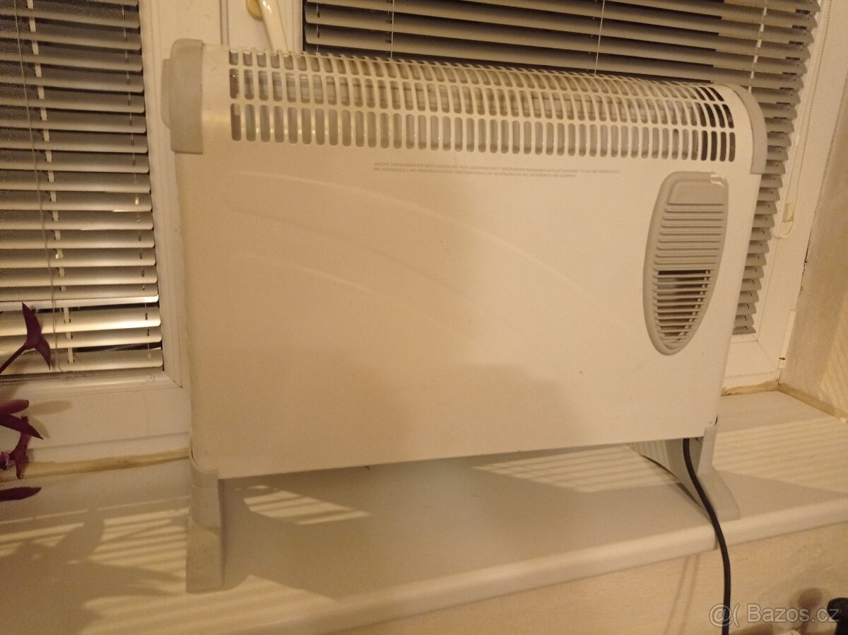 Přímotop - radiator s ventilátorem