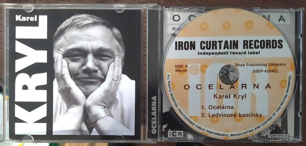 CD Karel Kryl - Ocelárna /REM, 14 skladeb/
