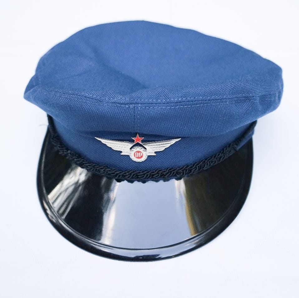 Čiapka - brigadýrka, vodič MHD 1986 Veľkosť 57