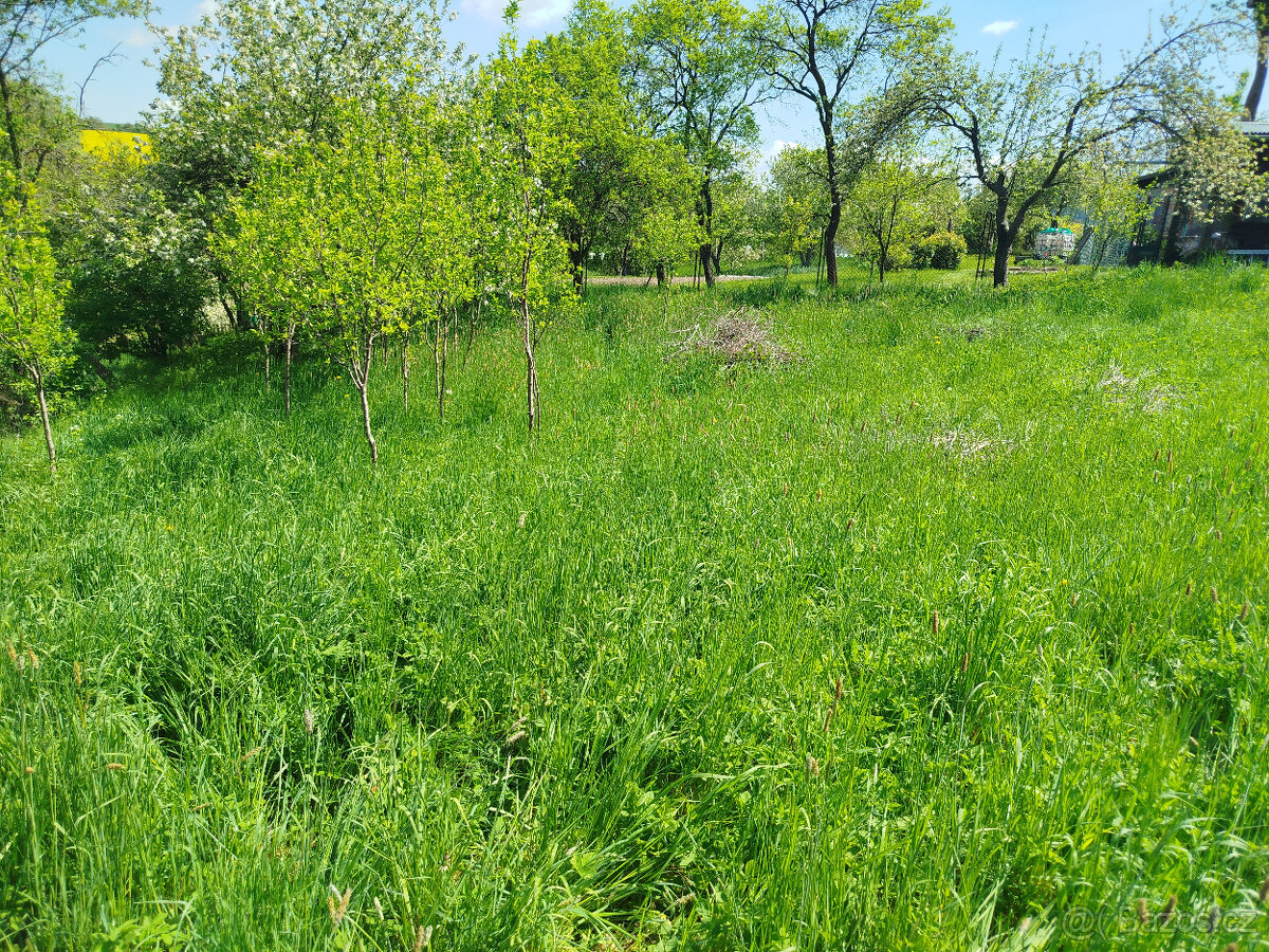 Stavební pozemek 842 m² v čisté přírodě Lubná u Kroměříže
