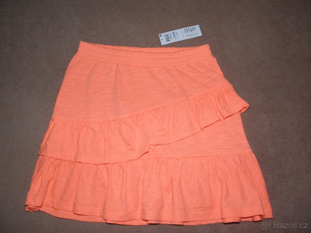 Nová sukýnka zn. Lindex vel.122/128 + nové legíny H&M