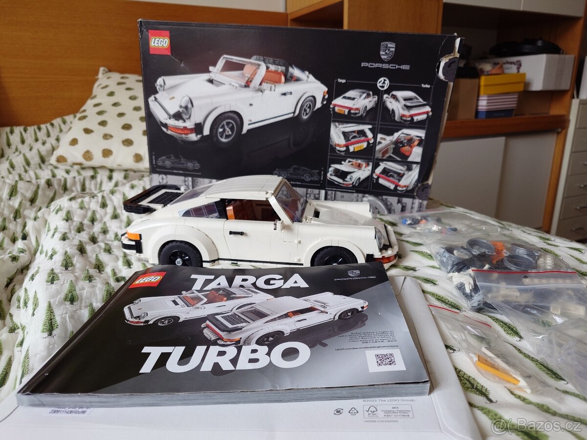 Lego 10295 Porsche 911 rozbalené