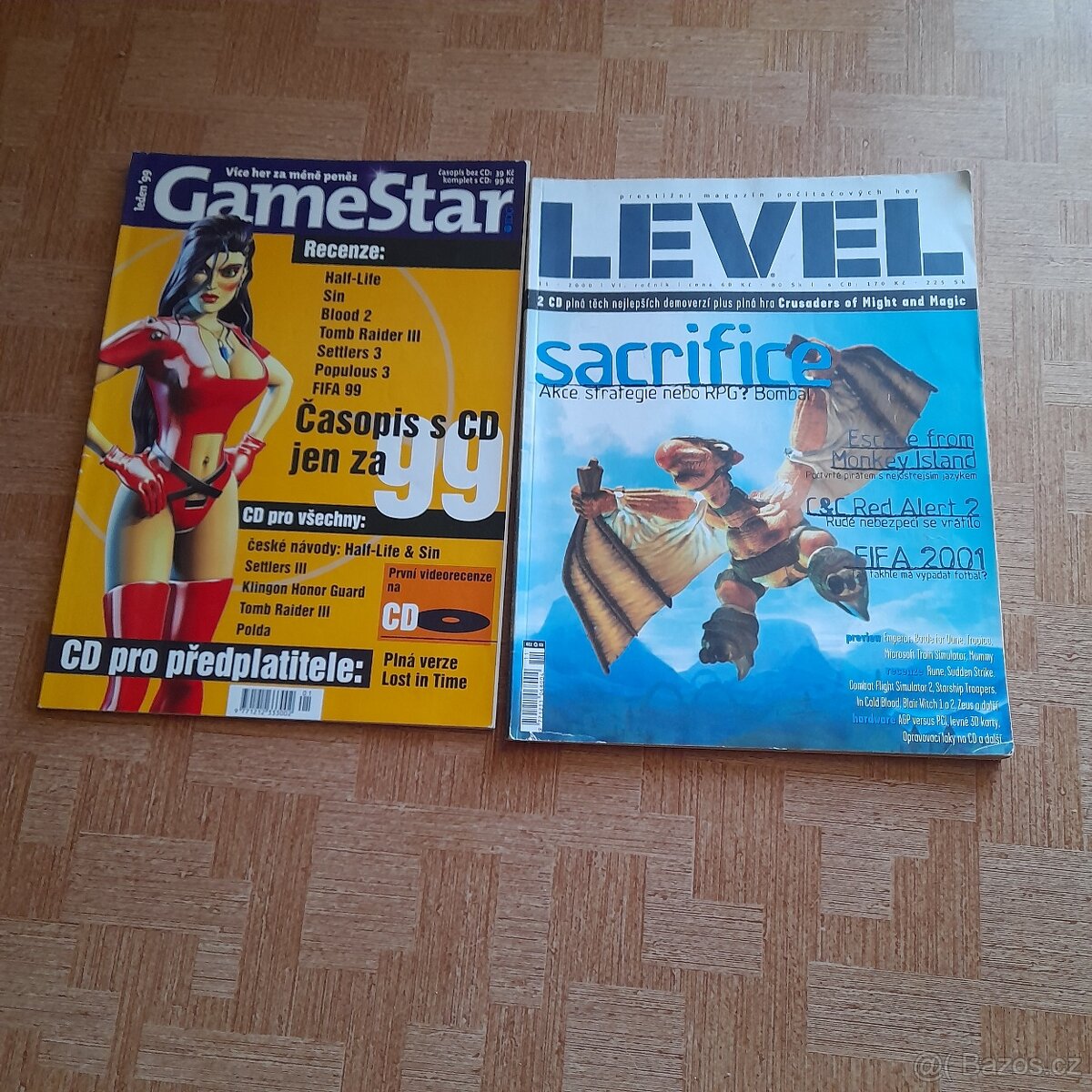 Časopis Level 2000 a Game Star