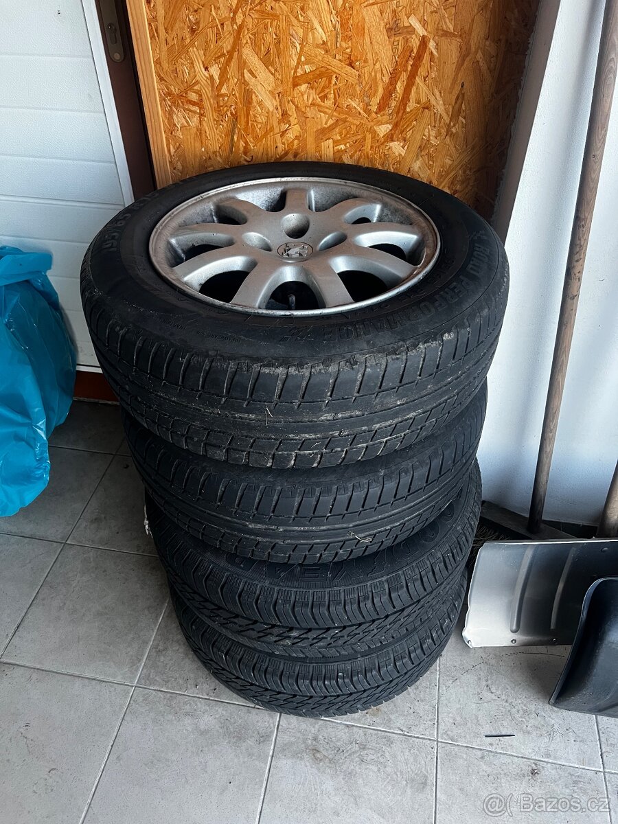 Prodám kola s letní pneu R15 195/65