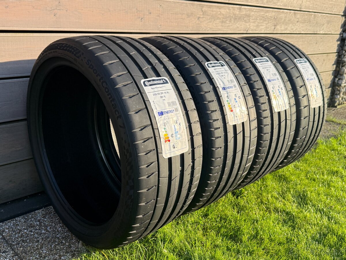 Continental SportContact 7 255/35 R19 - NOVÉ, DOT2025