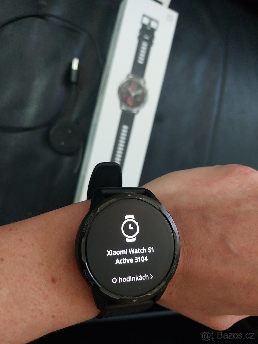 Chytré hodinky Xiaomi Watch S1 Active, nabíječka, krabička