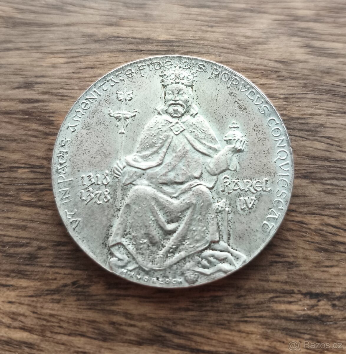 AR Medaile 1978 - Karel IV. Autor Knobloch