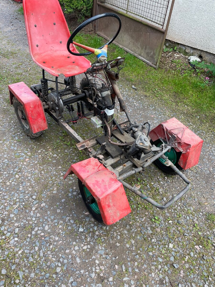 Malotraktor domácí výroby