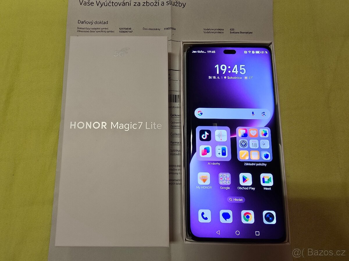 Honor Magic 7 Lite nový