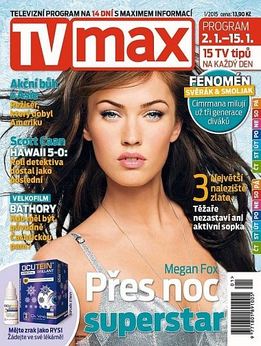 Koupím časopis TV MAX 01/2015