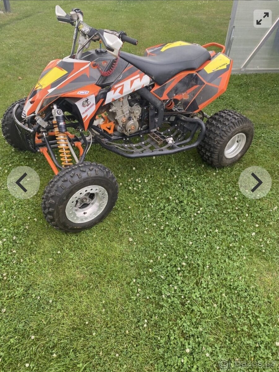 Čtyřkolka ktm 450