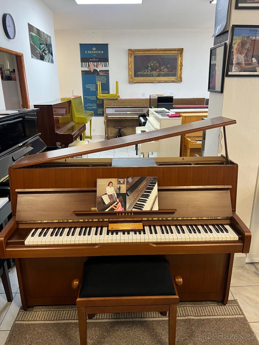 Japonské pianino Yamaha se zárukou, včetně servisu, dopravy
