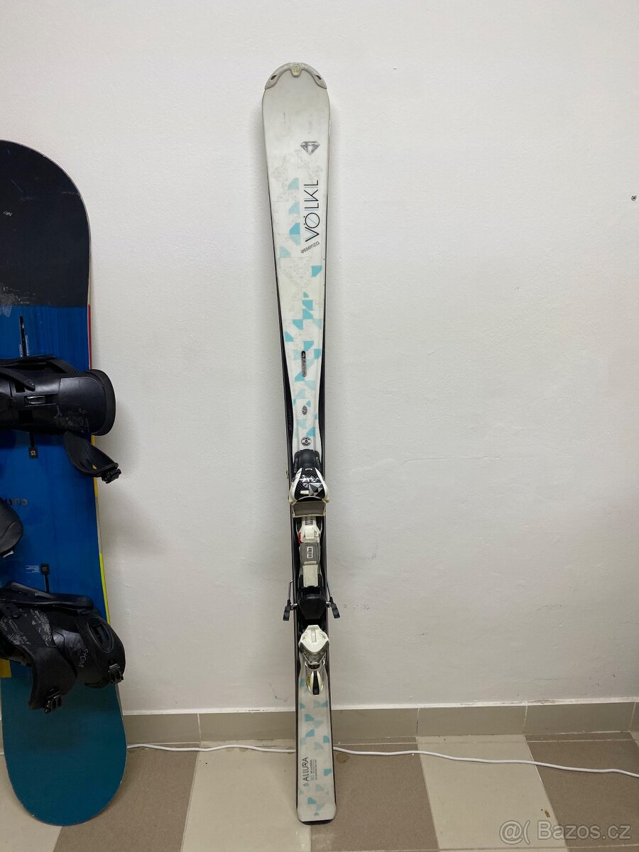 Dámské lyže Völkl Allura 165cm + vázání