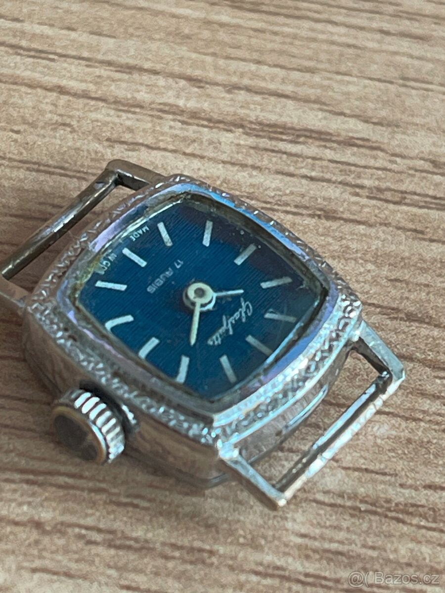 Dasmské mechanické hodinky Glashutte