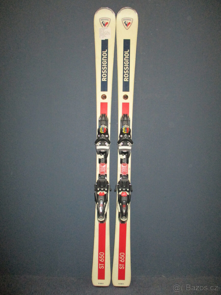 Sportovní lyže ROSSIGNOL STRATO 650 20/21 156cm, VÝBORNÝ ST