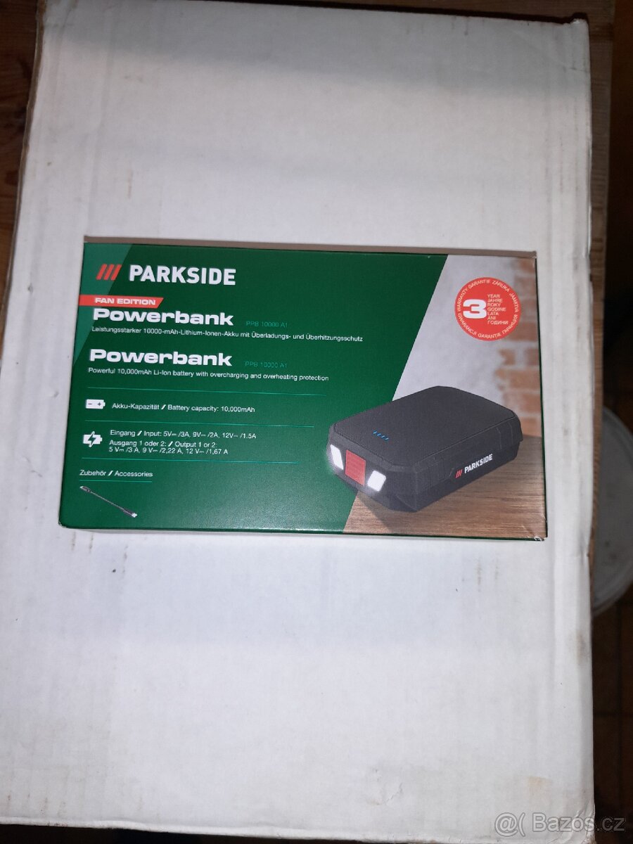 Powerbanka parkside 10 000ah