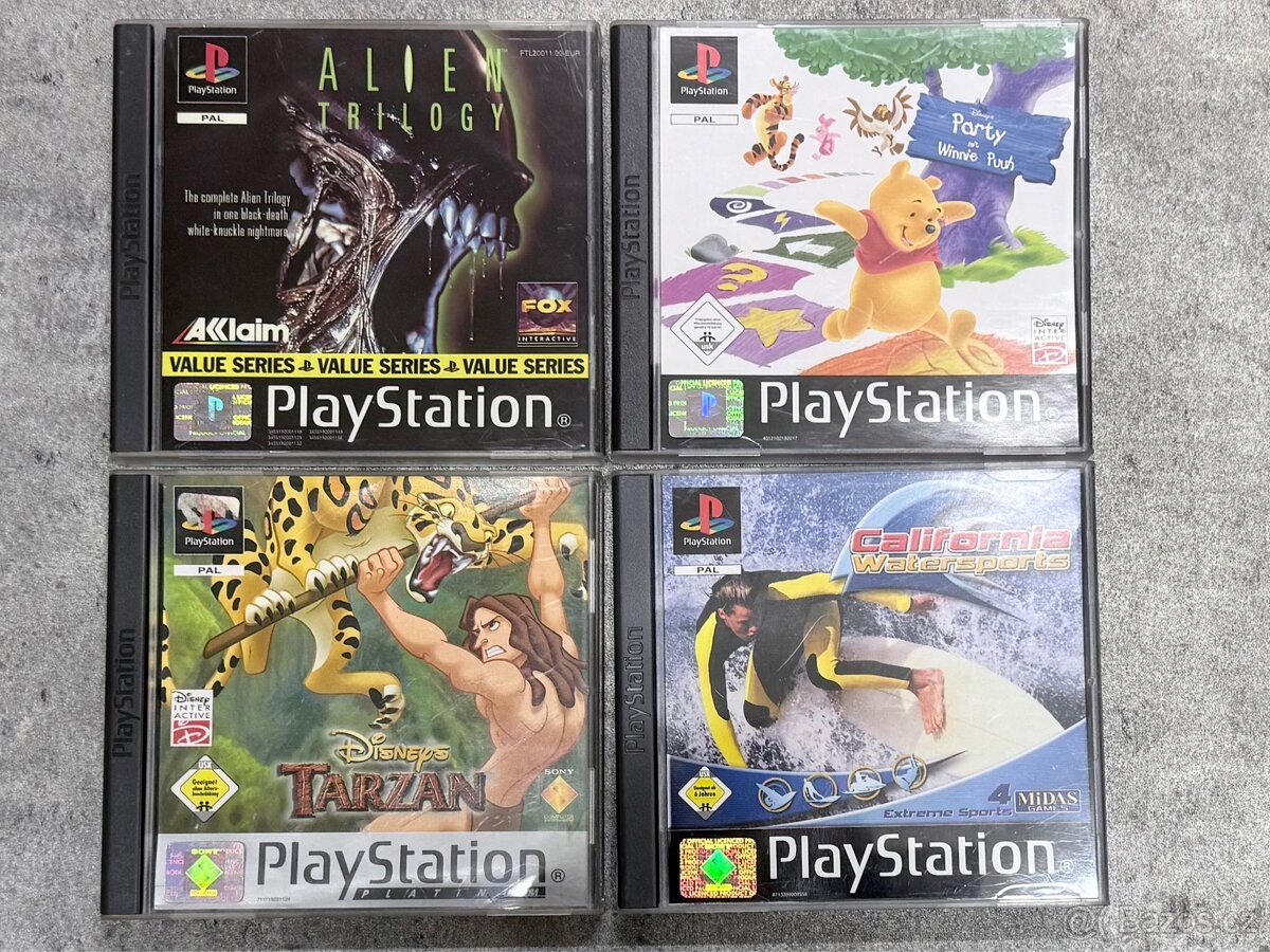 - Playstation1 hry TOP stav -