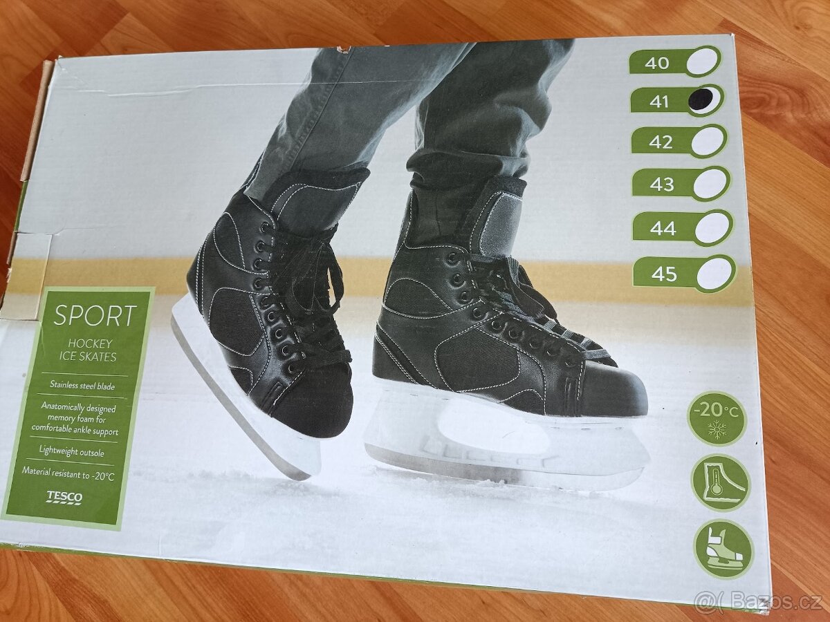 Zimní lední brusle 41, nové, chlapecké