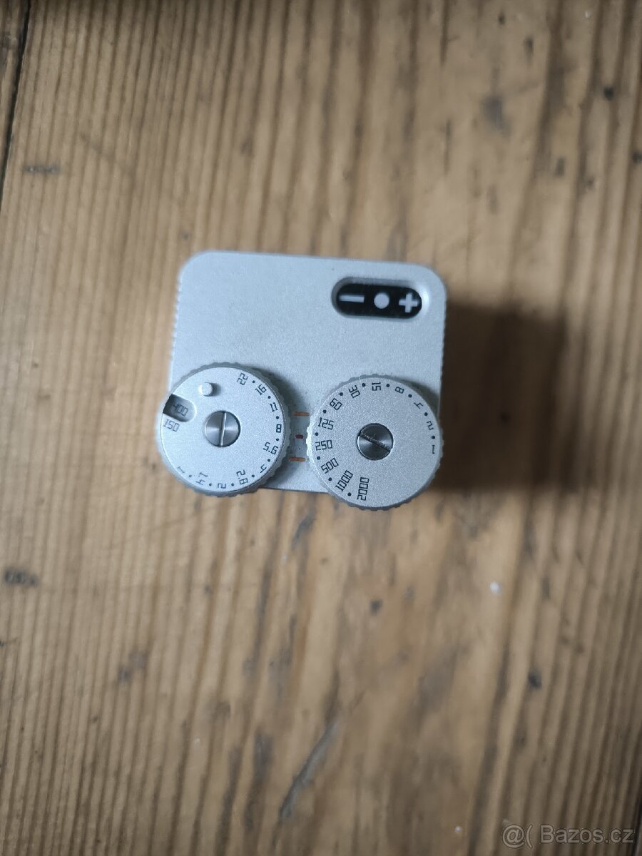 Ttartisan light meter 2, expozimetr, stříbrný